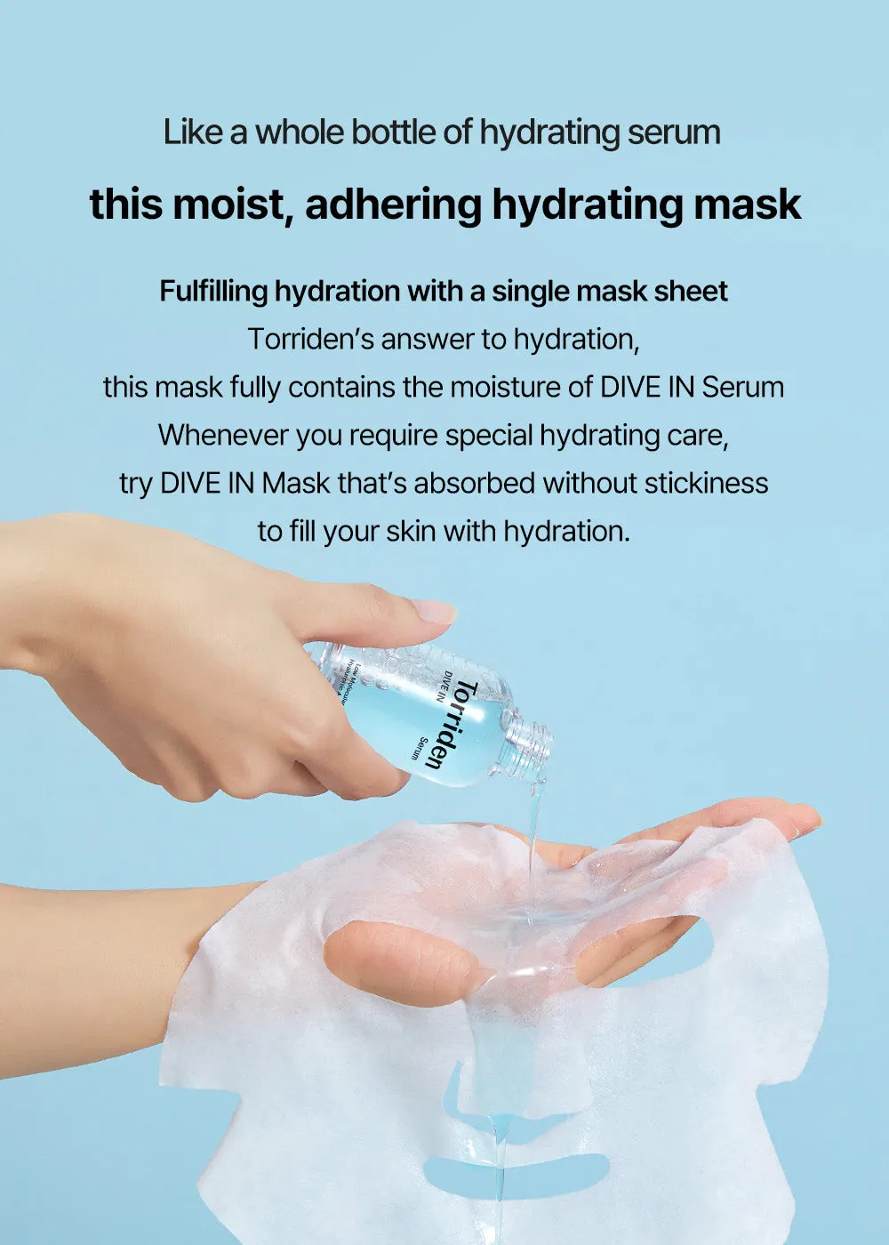 Torriden DIVE IN Low Molecular Hyaluronic Acid Mask