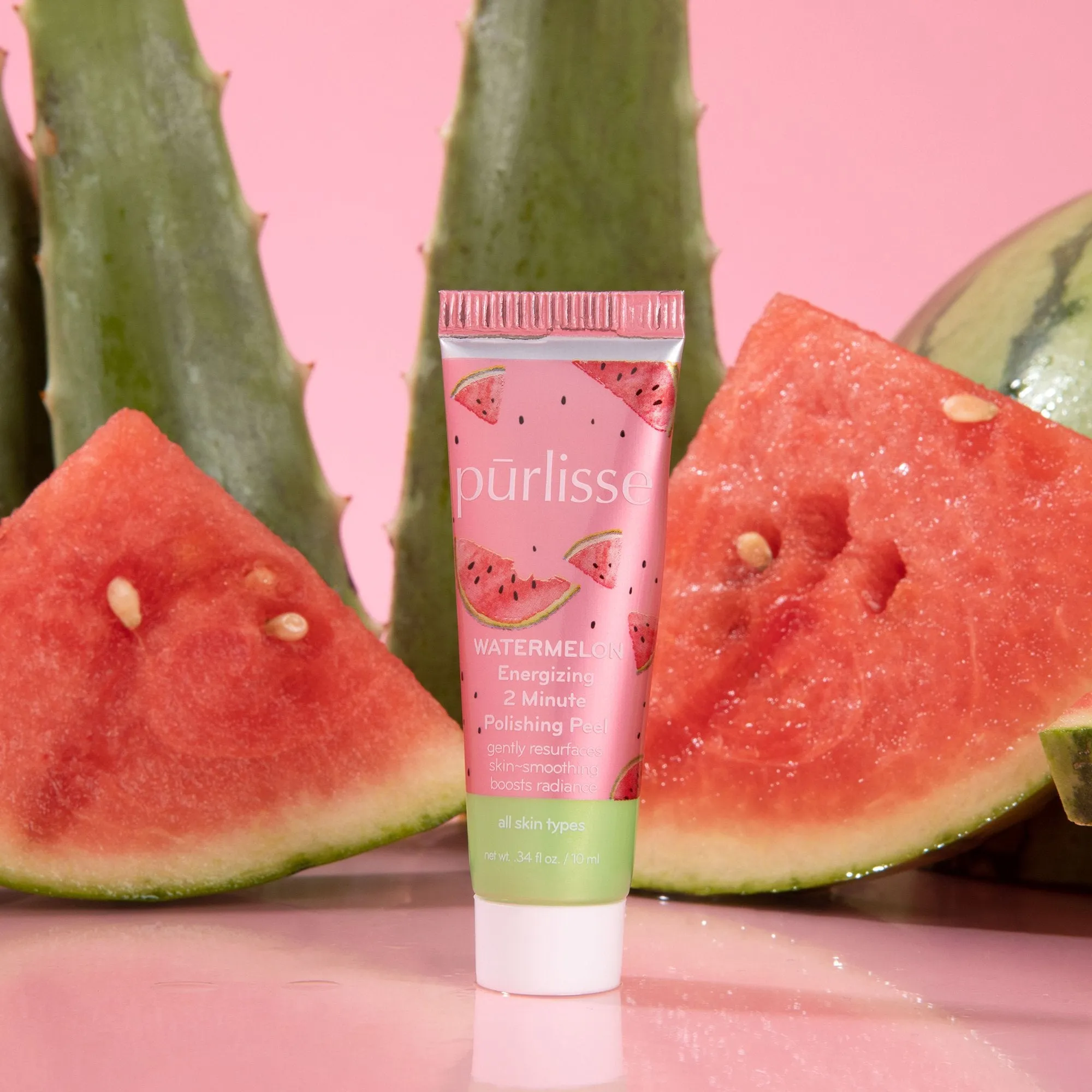 TRAVEL - Watermelon 2-Minute Polishing Peel 0.34OZ