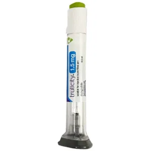 Trulicity (Dulaglutide) Injection Pre-filled Pens 1.5 mg/0.5 mL (4-Pack) **Refrigeration Required (RX) (Copy)