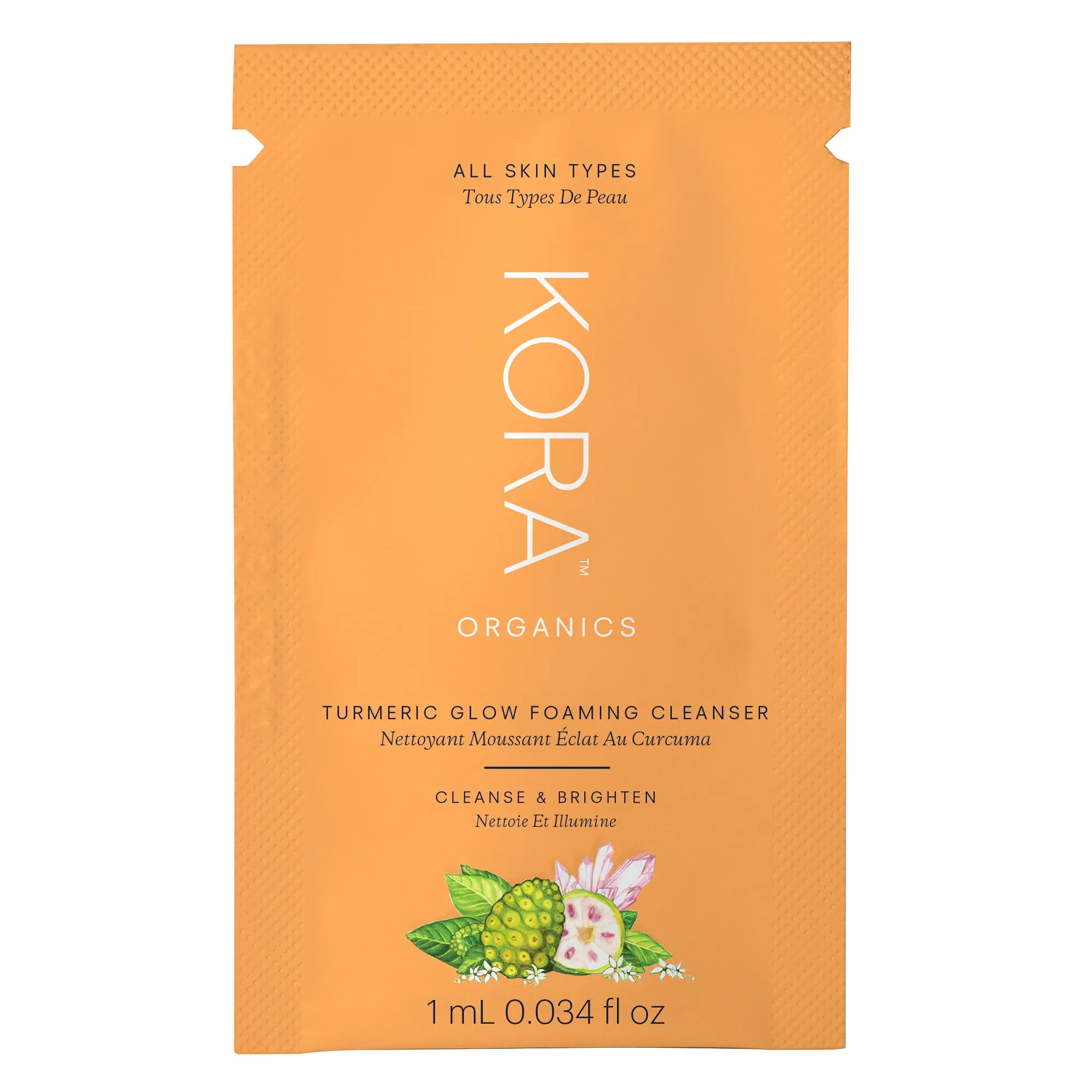 TURMERIC GLOW FOAMING CLEANSER - 1ML SAMPLE