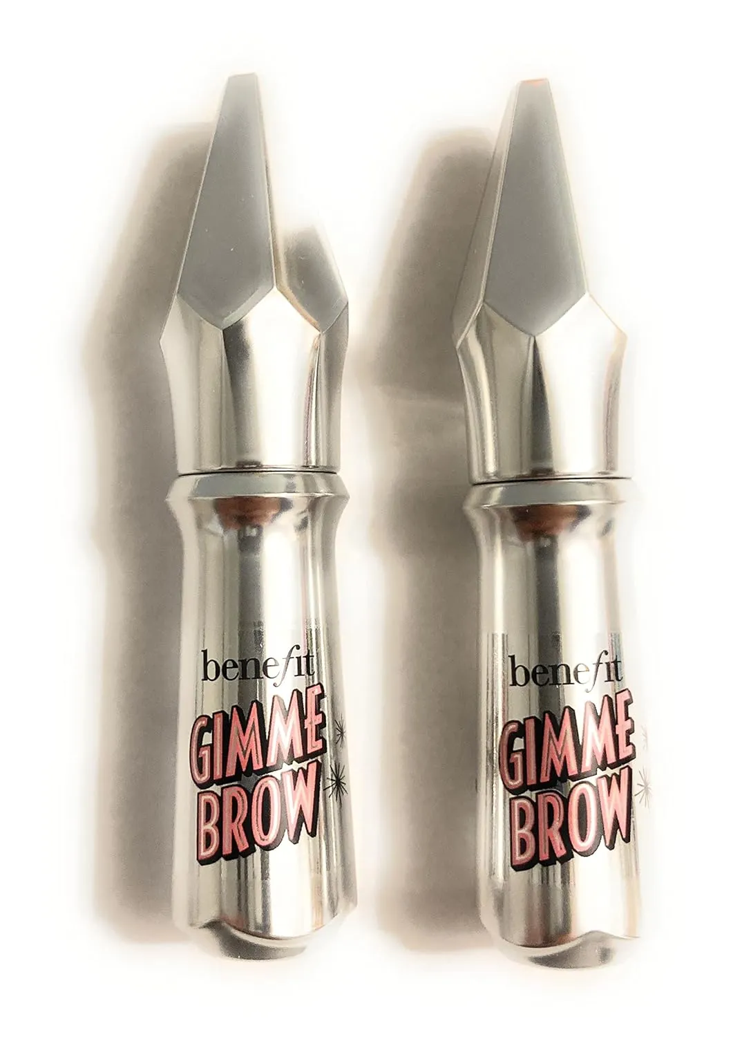 TWO Benefit GIMME BROW Brow Volumizing Fiber Gel #3 gel travel mini 1g / 0.03 oz bundle
