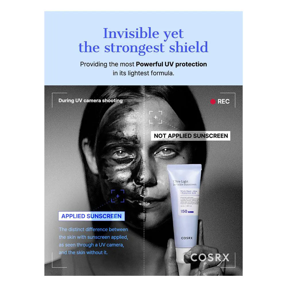 Ultra-Light Invisible Sunscreen SPF50 PA    
