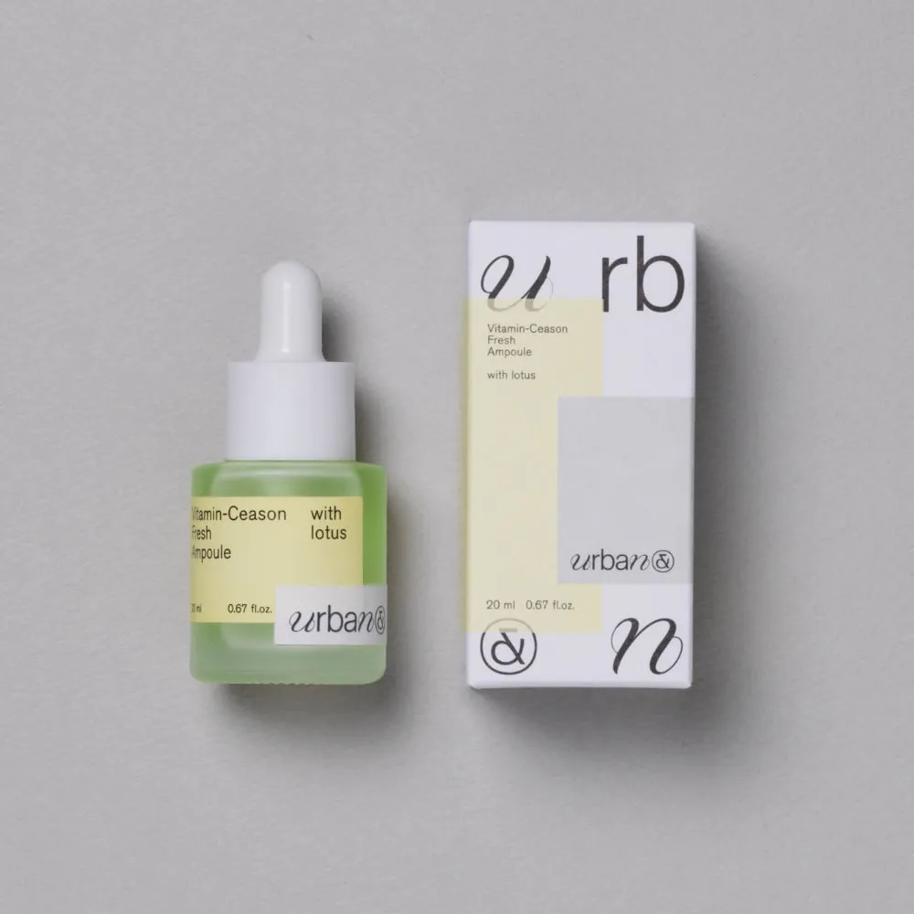 URBANAND vitamin ceason fresh ampoule with lotus