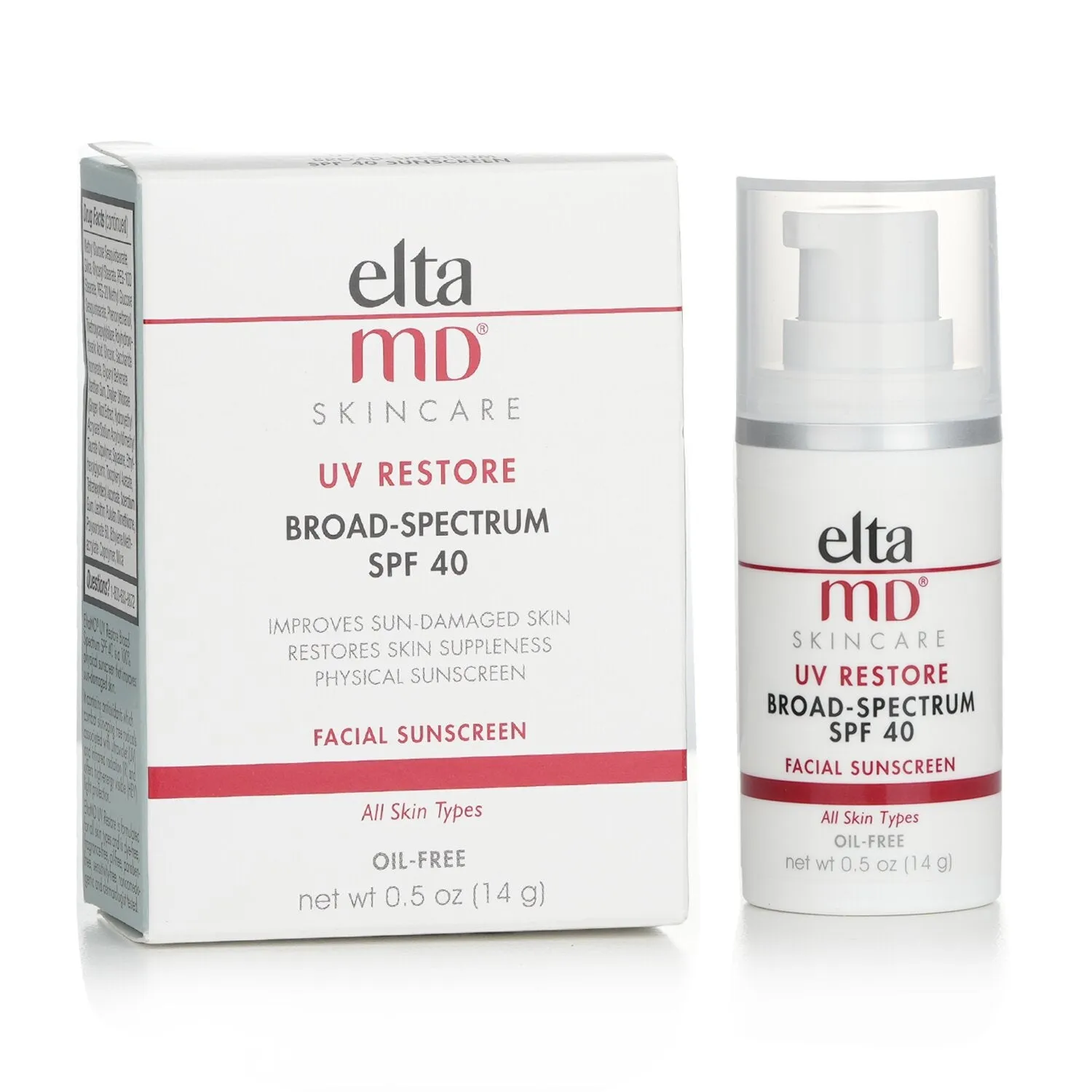 UV Restore Physical Facial Sunscreen SPF 40 (Miniature)