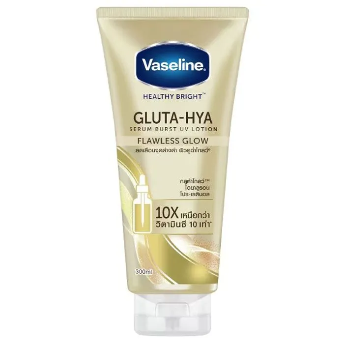 VASELINE GLUTA-HYA FLAWLESS GLOW SERUM BURST LOTION - 300ML