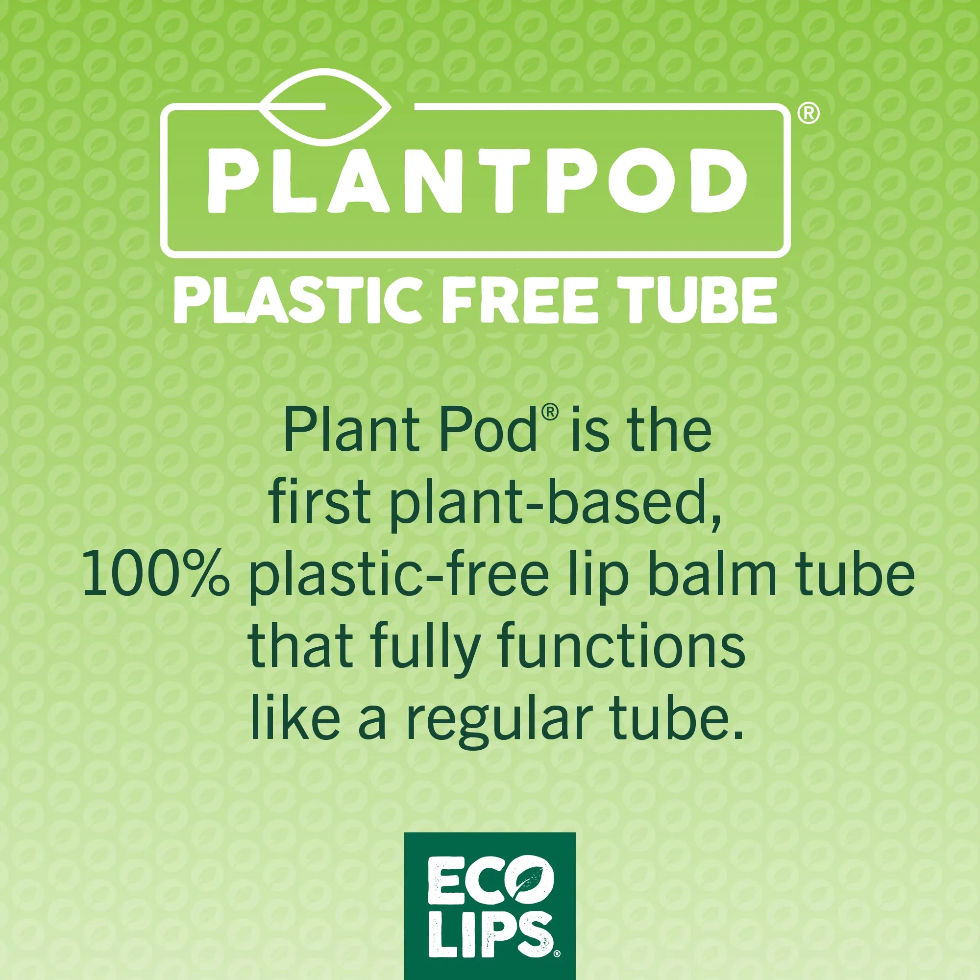 Vegan Bee Free® Plant Pod® Superfruit Organic Lip Balm, 0.15 oz.