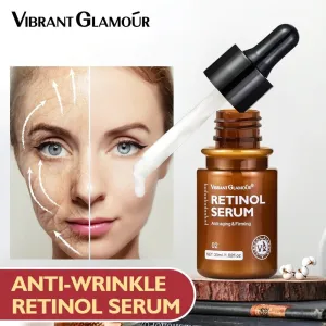 VIBRANT GLAMOUR Retinol Face Serum Moisturizing Anti-Aging Anti-Wrinkle Firming