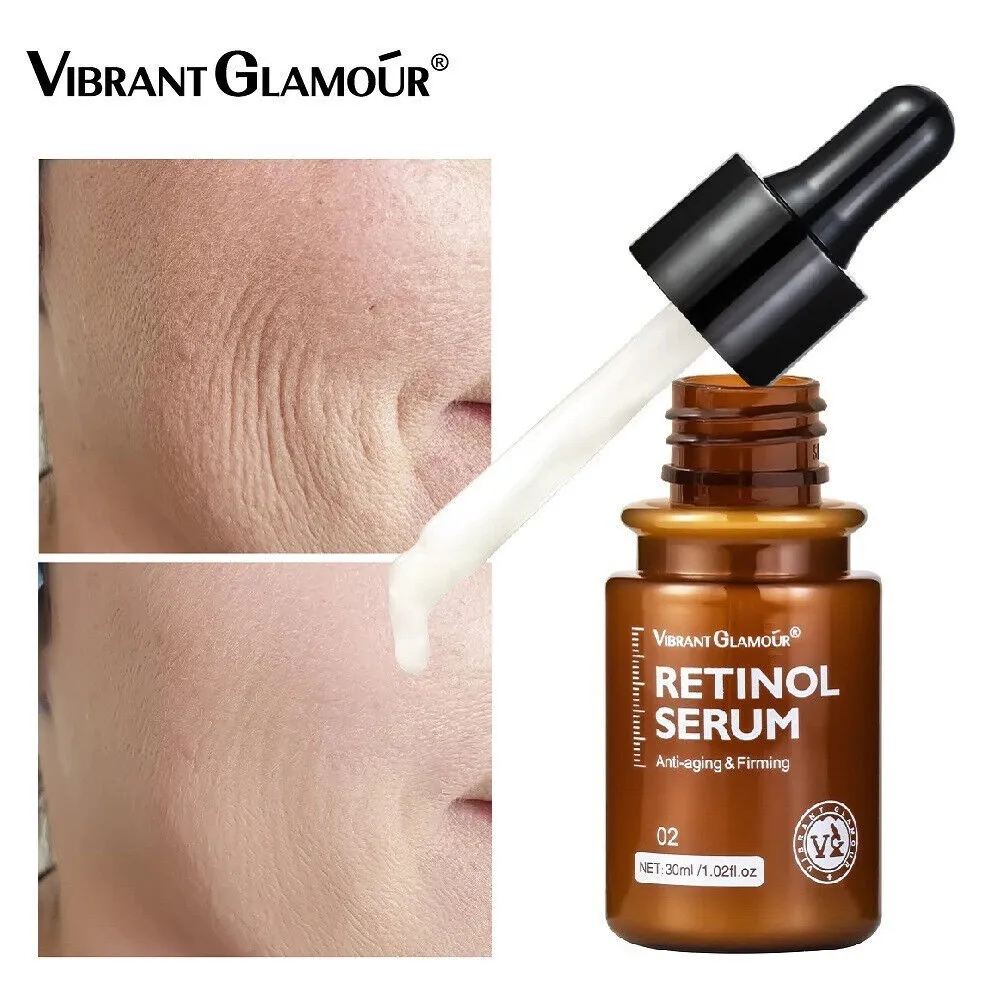 VIBRANT GLAMOUR Retinol Face Serum Moisturizing Anti-Aging Anti-Wrinkle Firming