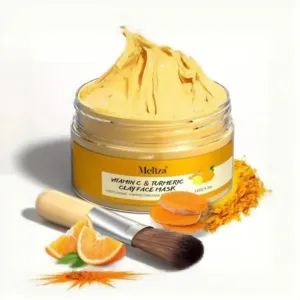 Vitamin C & Turmeric Clay Mask - Deep Cleansing