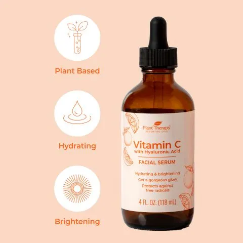 Vitamin C  with Hyaluronic Acid Facial Serum 4oz
