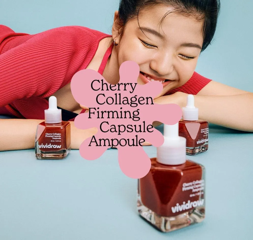 [vividraw] Cherry Collagen Firming Capsule Ampoule 40ml