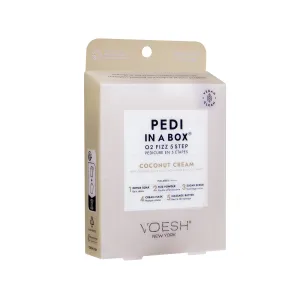 Voesh Pedi in a Box O2 Fizz 5 Step - Coconut Cream
