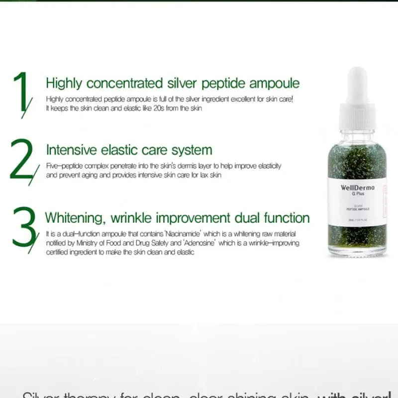 WellDerma G Plus Silver Peptide Ampoule 30ml