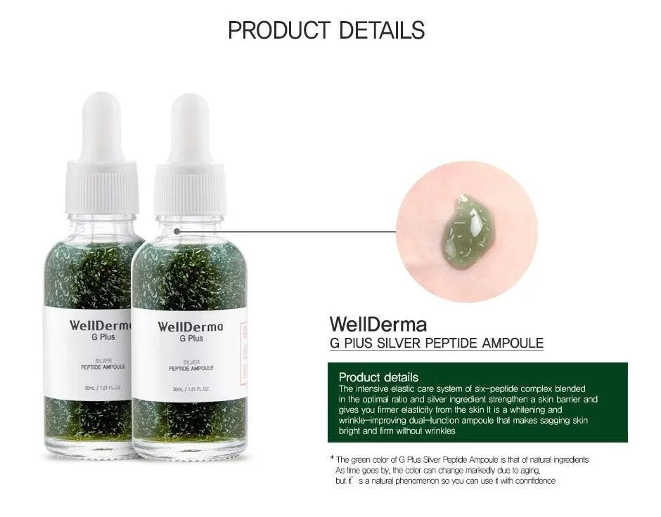 WellDerma G Plus Silver Peptide Ampoule 30ml