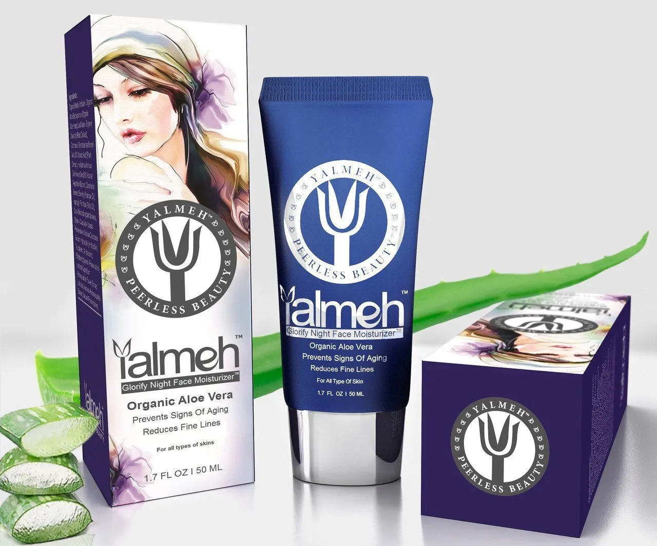 Yalmeh™ Glorify Night Face Moisturizing Treatment